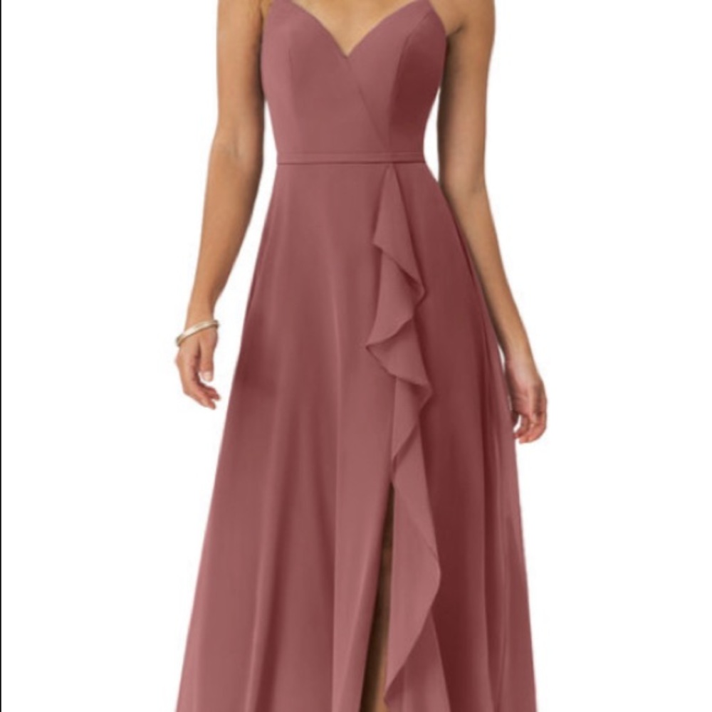 Azazie Desert Rose Bridesmaids Dress A0